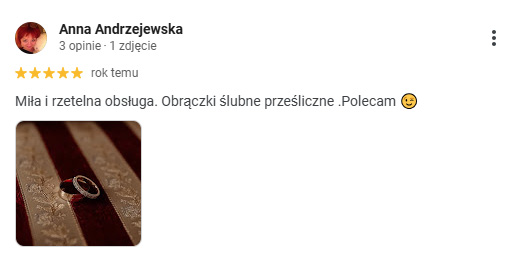 Pozytywna opinia obrączki Cardano