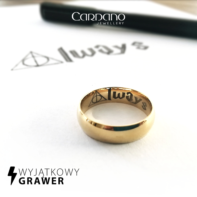 Grawer na obrączkach – 30 inspirujących pomysłów na napisy i symbole